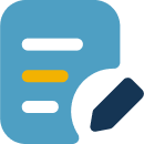 Form with pen icon